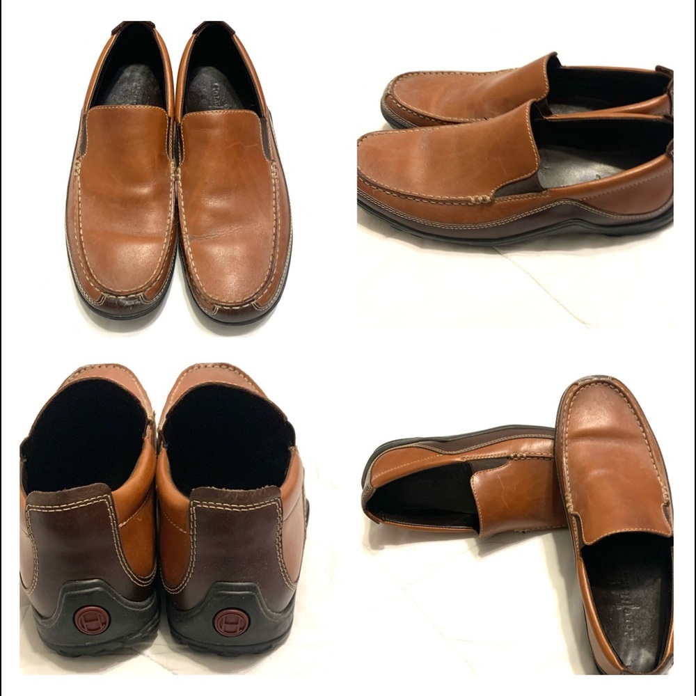 Mens Cole Haan Tucker Venetian Leather Shoes